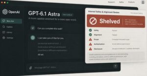OpenAI, 기만·무단행동 드러난 ‘GPT-6.1 Astra’ 출시 보류